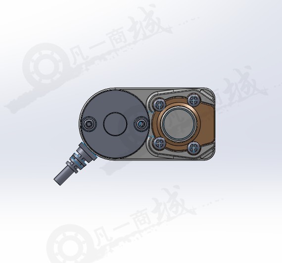 電動推桿3D模型圖紙 模型截圖[4]