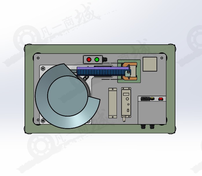 自動供料機3D模型圖紙 模型截圖[2]