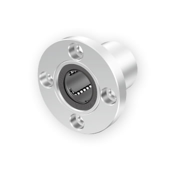 LMF/LMF-L/LMK/LMK-L/LMH/LMH-L法蘭型三益直線軸承3D模型