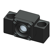 LK系列 HIWIN上銀絲杠支撐座2D/3D圖