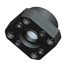 FK系列 HIWIN上銀絲杠支撐座2D/3D圖