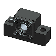 EK系列 HIWIN上銀絲杠支撐座2D/3D圖