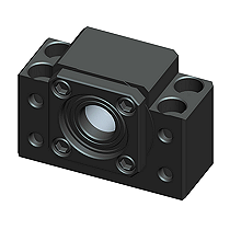 BK系列 HIWIN上銀絲杠支撐座2D/3D圖