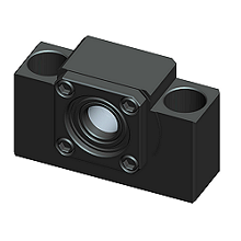 AK系列 HIWIN上銀絲杠支撐座2D/3D圖