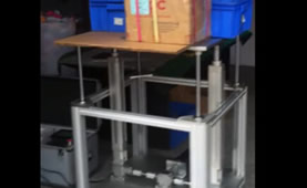 電缸兩點升降320KG測試視頻