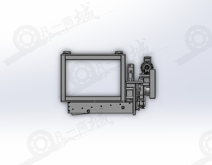 棒狀料進(jìn)料自動化機(jī)構(gòu)3D模型 模型截圖[2]