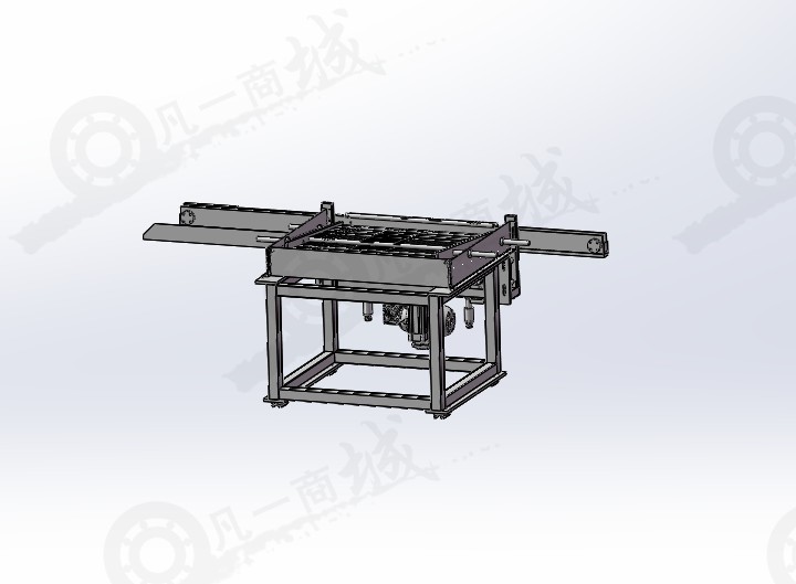 棒狀料進(jìn)料自動化機(jī)構(gòu)3D模型 模型截圖[1]