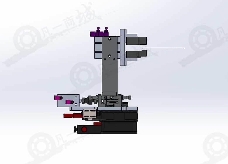 剝離治具三維模型 模型截圖[2]
