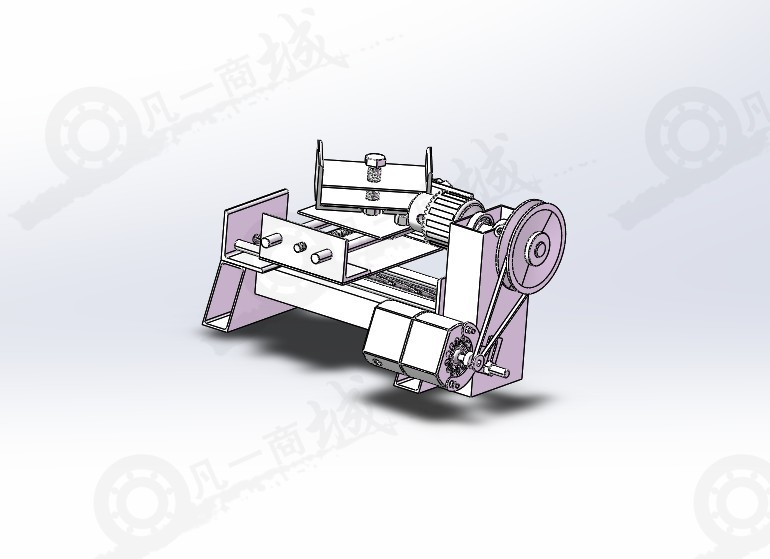 微型車床三維模型 模型截圖[1]
