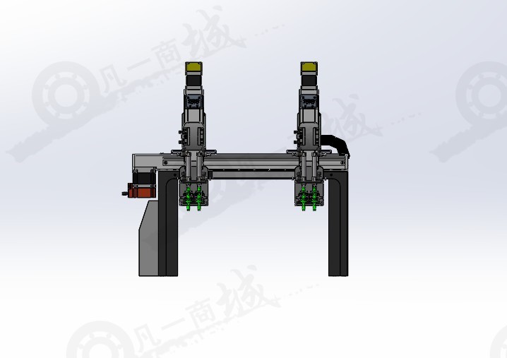 雙工位吸料機(jī)3D模型圖紙 模型截圖[2]