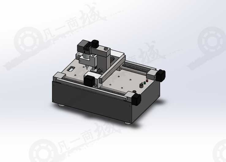 PCB鉆孔機(jī)3D模型圖紙 模型截圖[1]