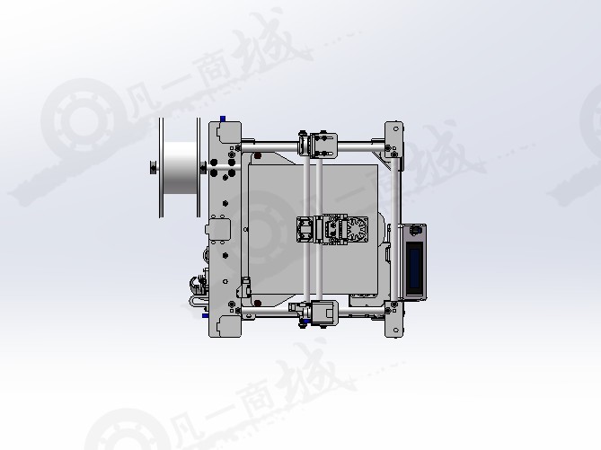 3D打印機(jī)設(shè)計(jì)機(jī)構(gòu)模型SW圖 模型截圖[3]