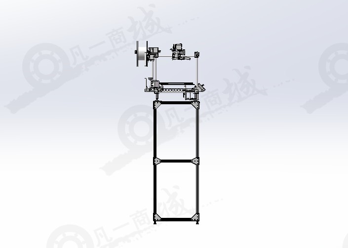 3D打印機(jī)設(shè)計(jì)機(jī)構(gòu)模型SW圖 模型截圖[2]