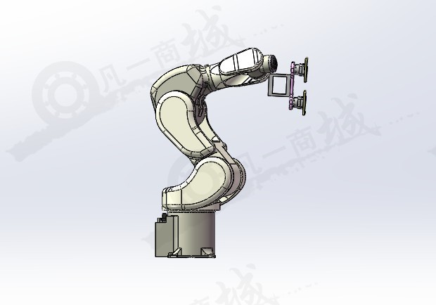 六軸機(jī)器人抓手-機(jī)械手工位模型3D圖 模型截圖[3]