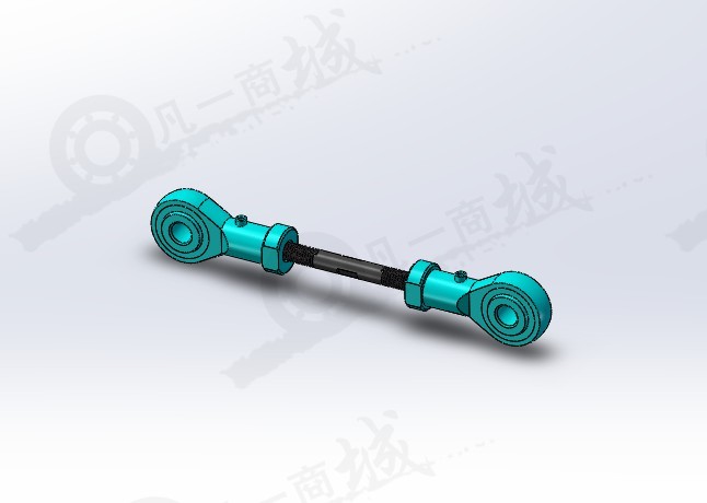 魚(yú)眼接頭關(guān)節(jié)軸承三維圖 模型截圖[1]