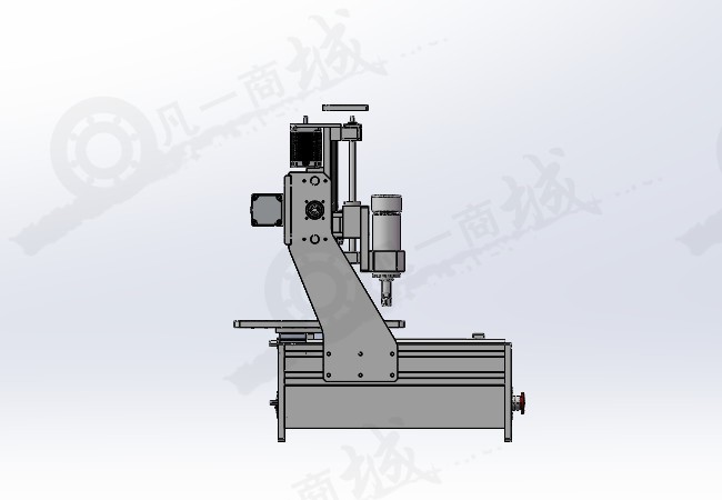 雕刻加工中心-CNC數(shù)控雕刻機(jī)設(shè)計(jì)模型3D圖 模型截圖[2]
