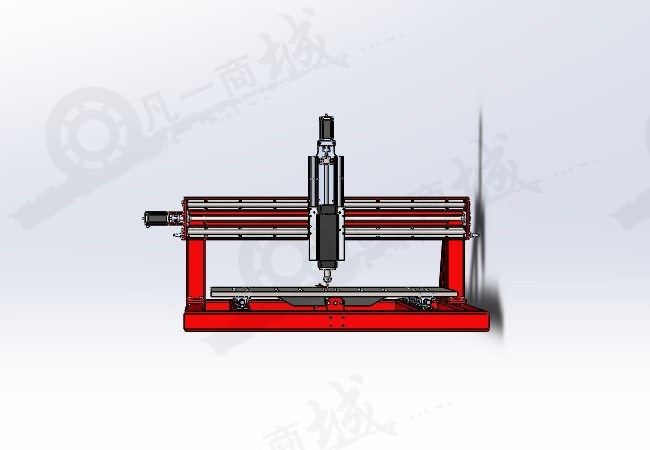 CNC孔加工中心-數(shù)控鉆床設(shè)計模型3D圖 模型截圖[2]