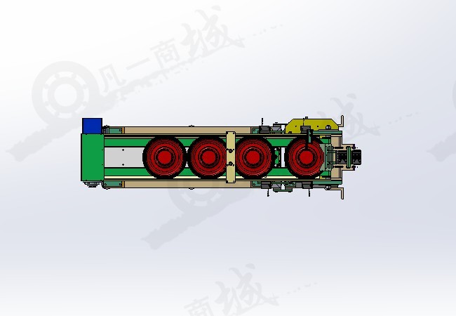 皮帶輸送機(jī)-雙皮帶輸送線模型圖紙 模型截圖[3]