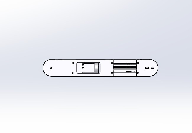 小型輸送線-內(nèi)置馬達(dá)平皮帶輸送機 設(shè)計模型 模型截圖[2]