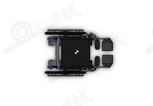 電動(dòng)輪椅3D模型圖紙 模型截圖[3]