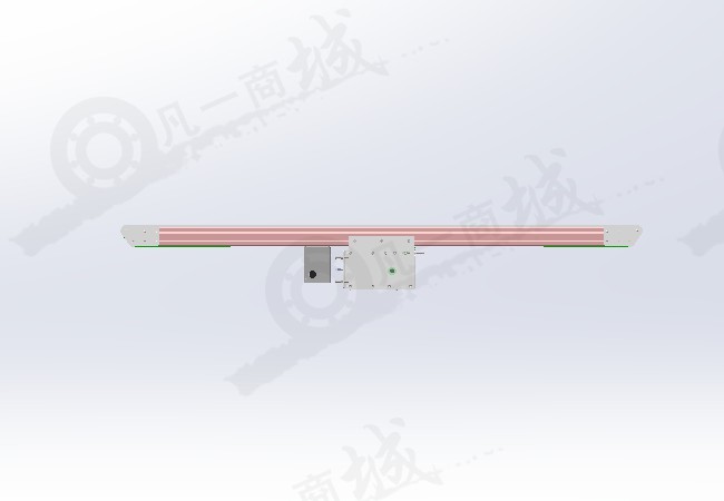 雙軌道輸送機_輸送線設計模型圖紙 模型截圖[2]