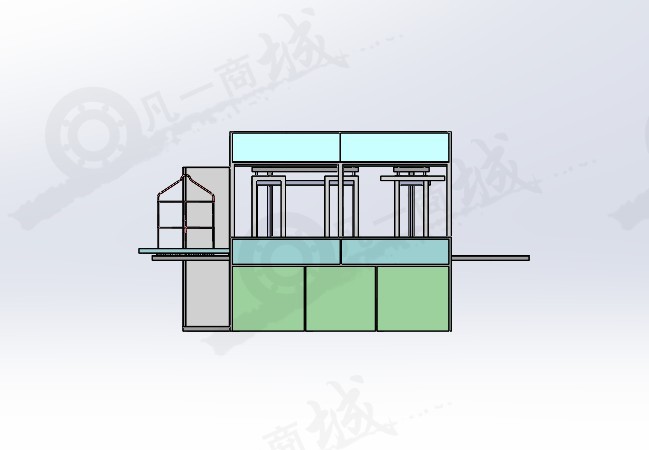 電路板清洗機(jī)_PCB印制板清洗機(jī)設(shè)計(jì)模型3D圖紙 模型截圖[2]