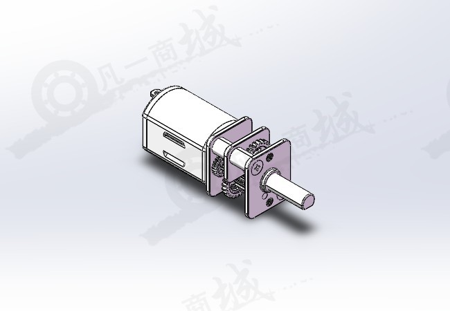 N20減速電機(jī)3D模型圖紙 模型截圖[1]