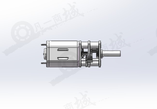 N20減速電機(jī)3D模型圖紙 模型截圖[2]