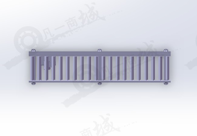 鏈條傳動(dòng) 傳送帶 滾筒線(xiàn) 輸送機(jī) 傳送流水線(xiàn)模型3D圖紙 模型截圖[3]