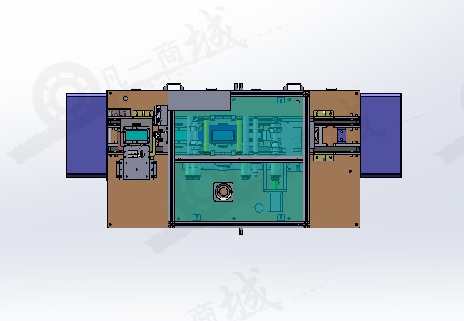 自動貼膜機(jī)_手機(jī)貼膜設(shè)備模型圖紙 模型截圖[3]