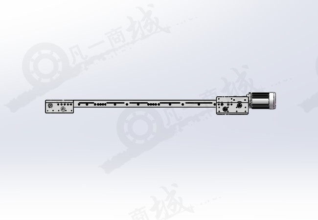 簡(jiǎn)易型同步帶傳送機(jī)構(gòu)模型3D圖紙 模型截圖[2]