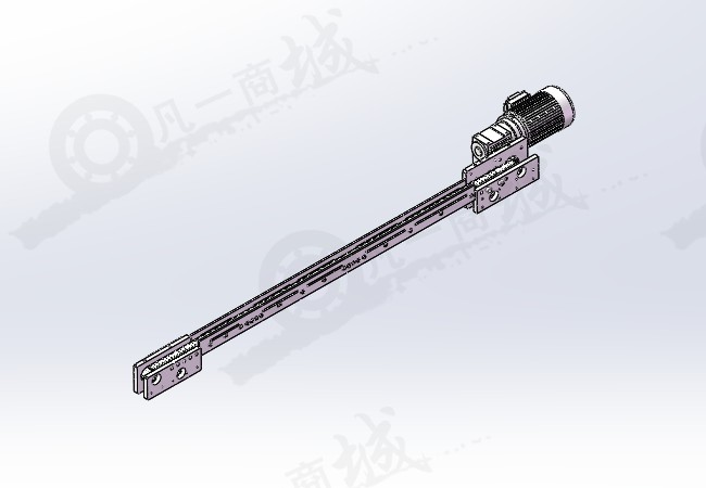 簡(jiǎn)易型同步帶傳送機(jī)構(gòu)模型3D圖紙 模型截圖[1]