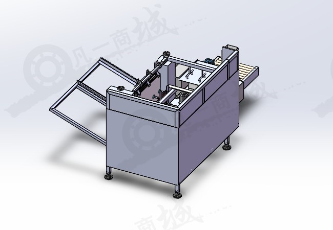 自動折盒機_紙箱成型機模型圖紙 模型截圖[1]