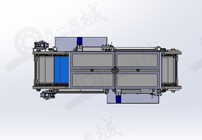 鏈條輸送線 流水線 鏈條式輸送機(jī)3D模型 模型截圖[3]