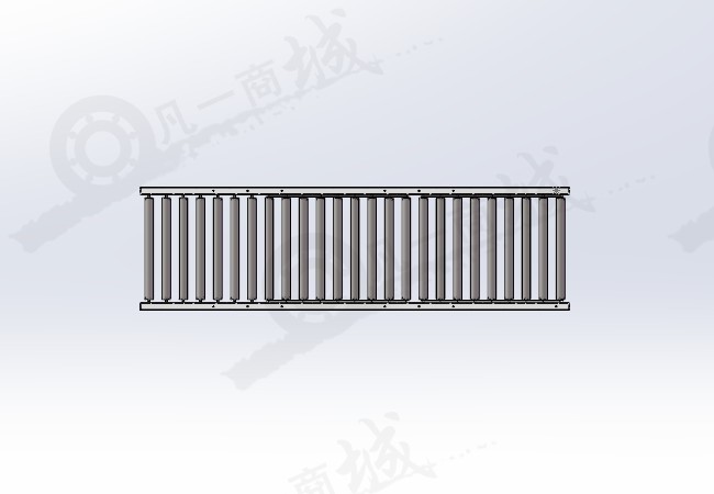 無動(dòng)力輥筒流水線 傳送線 輸送線模型圖紙 模型截圖[2]