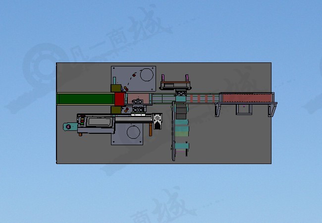 電池貼青稞紙機(jī) 自動點(diǎn)焊機(jī)模型3D圖 模型截圖[3]