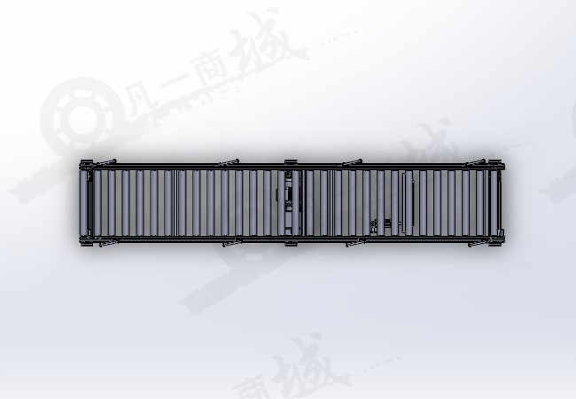 滾筒輸送機 滾筒線 流水線工作臺模型圖紙 模型截圖[3]