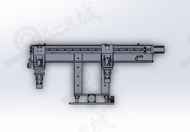 龍門式抓料機(jī)械手 全自動(dòng)雙爪上下料碼垛機(jī)3D模型圖 模型截圖[2]