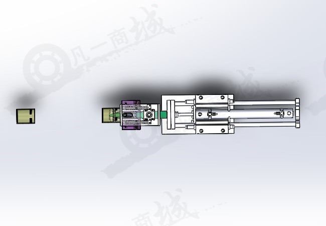 杯狀零件自動(dòng)取料卸料裝置3D模型 模型截圖[3]