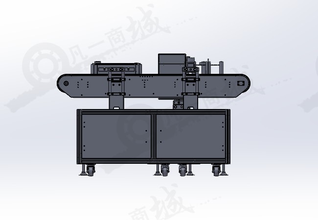 全自動(dòng)成型編帶機(jī)3D模型圖紙 模型截圖[2]