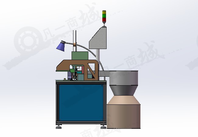 電線端子機(jī)-自動(dòng)剝皮剝線打端機(jī)3D模型 模型截圖[3]