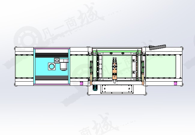 全自絲印機-動絲網印刷機模型3D圖紙 模型截圖[3]
