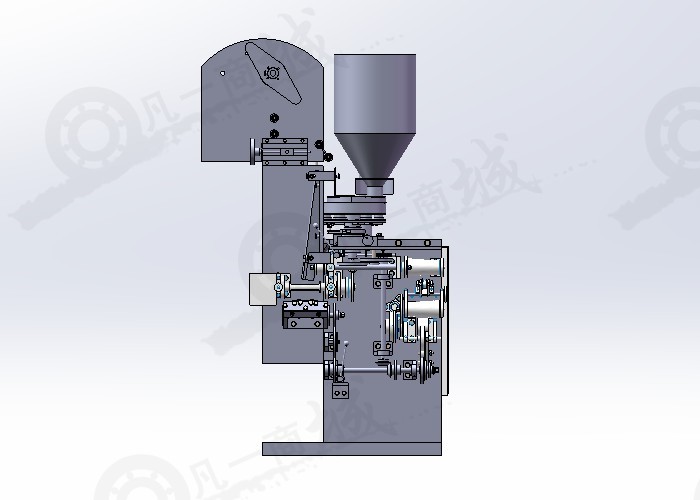 顆粒自動(dòng)包裝設(shè)備-顆粒包裝機(jī)3D模型圖紙 模型截圖[2]