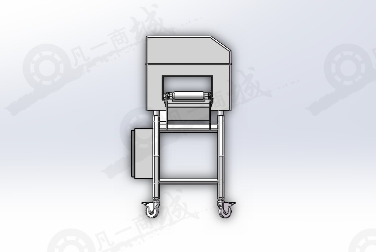 傳送帶金屬檢測(cè)機(jī)3D模型 模型截圖[2]