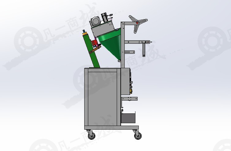 粉末包裝機(jī)3D模型圖紙 模型截圖[3]
