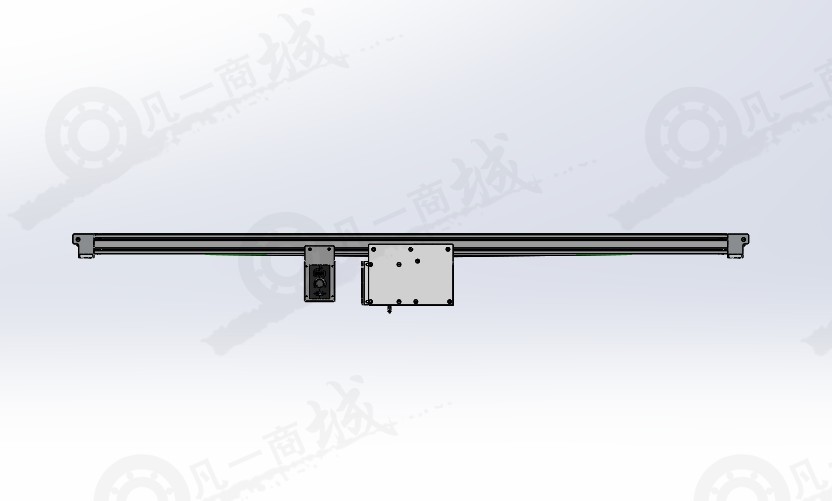 中心驅(qū)動的輸送線模型圖 模型截圖[2]