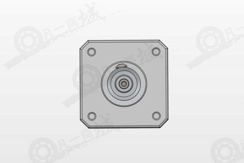 步進(jìn)電機(jī)NEMA17模型圖 模型截圖[3]