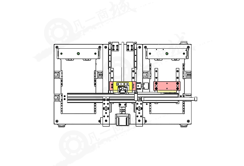 全自動(dòng)下料機(jī)3D模型圖紙 模型截圖[3]