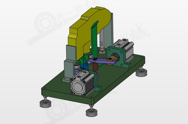 罐子壓緊機3D模型圖紙 模型截圖[1]