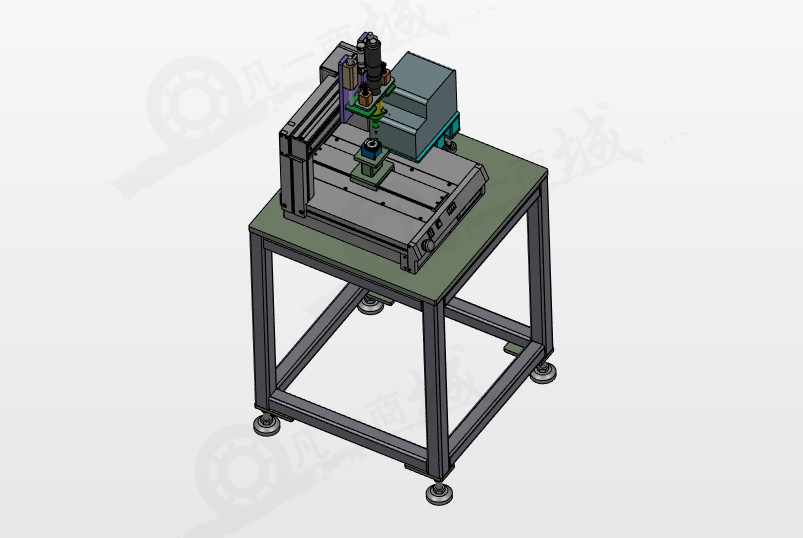 自動螺絲擰緊機3D模型 模型截圖[1]